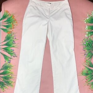 Ann Taylor Light Khaki Straight Leg Pants